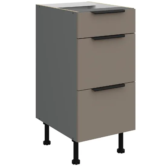 Obrazek Szafka Kuchenna Aria-Ta/Ant Anti Fingerprint 40d 3s Bb