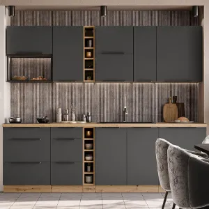 Obrazek Szafka Kuchenna Aria-Gr/Ar Anti Fingerprint 60zl 1s Bb