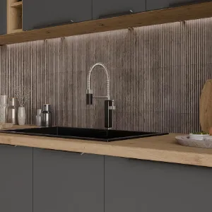 Obrazek Szafka Kuchenna Aria-Gr/Ar Anti Fingerprint 50zl 1f Bb