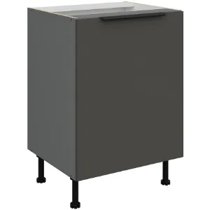 Obrazek Szafka Kuchenna Aria-Gr/Ant Anti Fingerprint 60d 1f Bb