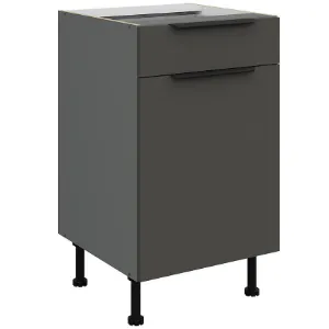 Obrazek Szafka Kuchenna Aria-Gr/Ant Anti Fingerprint 50d 1f 1s Bb