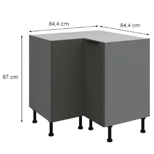 Obrazek Szafka Kuchenna Aria-Gr/Ant Anti Fingerprint 90x90 Dn 2f Bb