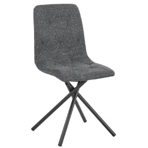 Obrazek Krzesło Luna ciemny szary raven 15