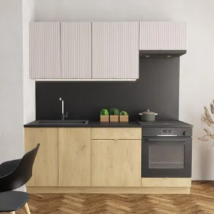 Obrazek Szafka Kuchenna Cosmo Sofia W60 Okgr Beżowy Mat