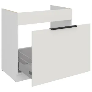 Obrazek Szafka Kuchenna Aria-Wh/Wh Anti Fingerprint 80zl 1s Bb