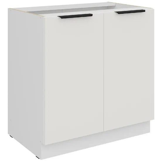 Obrazek Szafka Kuchenna Aria-Wh/Wh Anti Fingerprint 80d 2f Bb