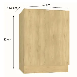 Obrazek Szafka Kuchenna Cosmo Sofia D60zl P/L Beżowy Mat