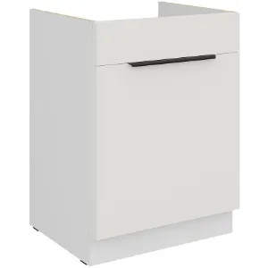 Obrazek Szafka Kuchenna Aria-Wh/Wh Anti Fingerprint 60zl 1s Bb