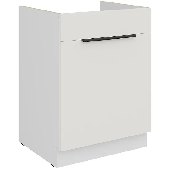 Obrazek Szafka Kuchenna Aria-Wh/Wh Anti Fingerprint 60zl 1s Bb