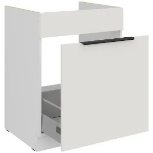 Obrazek Szafka Kuchenna Aria-Wh/Wh Anti Fingerprint 60zl 1s Bb