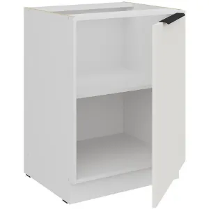 Obrazek Szafka Kuchenna Aria-Wh/Wh Anti Fingerprint 60d 1f Bb