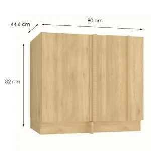 Obrazek Szafka Kuchenna Cosmo Sofia Dnp P/L Beżowy Mat