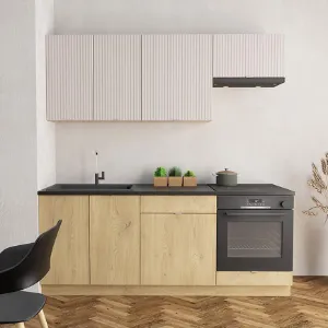 Obrazek Szafka Kuchenna Cosmo Sofia Dnp P/L Beżowy Mat