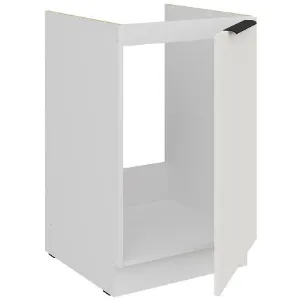 Obrazek Szafka Kuchenna Aria-Wh/Wh Anti Fingerprint 50zl 1f Bb