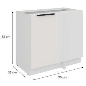 Obrazek Szafka Kuchenna Aria-Wh/Wh Anti Fingerprint 105 Nd 1f Bb