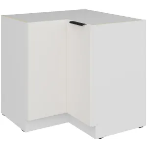 Obrazek Szafka Kuchenna Aria-Wh/Wh Anti Fingerprint 90x90 Dn 2f Bb