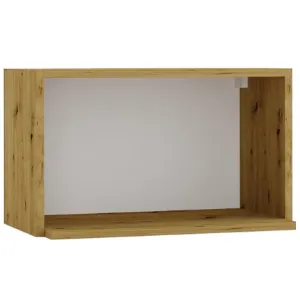 Obrazek Szafka Kuchenna Cosmo Isabel Wo60 Mv Czarny Groszek/Dąb Artisan