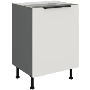 Obrazek Szafka Kuchenna Aria-Wh/Ant Anti Fingerprint 60d 1f Bb