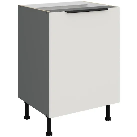 Obrazek Szafka Kuchenna Aria-Wh/Ant Anti Fingerprint 60d 1f Bb