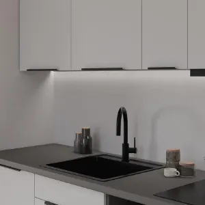 Obrazek Szafka Kuchenna Aria-Wh/Ant Anti Fingerprint 60dg Bb