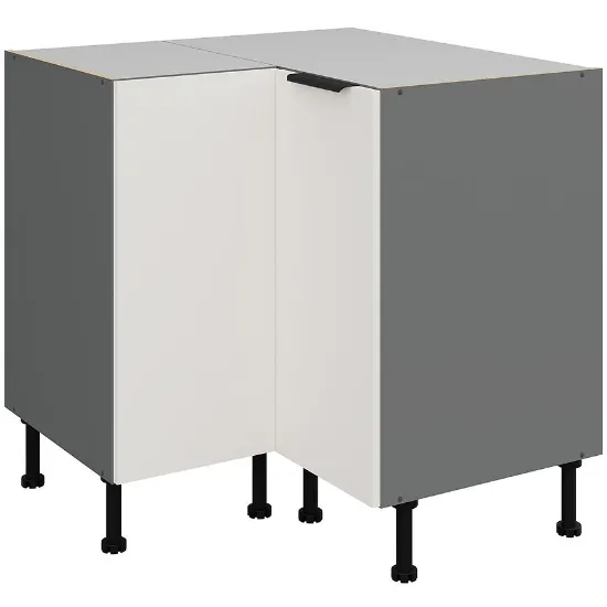 Obrazek Szafka Kuchenna Aria-Wh/Ant Anti Fingerprint 90x90 Dn 2f Bb