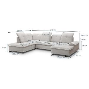 Obrazek Narożnik Boss U L Rosario 451