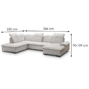 Obrazek Narożnik Boss U L Rosario 451