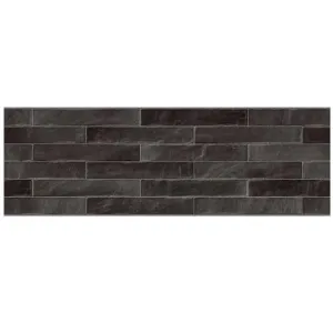 Obrazek Glazura Brick XL negro rekt. 25/75