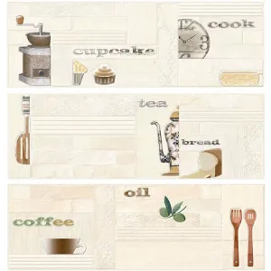 Obrazek Glazura Cook XL beige rekt.mix. 25/75