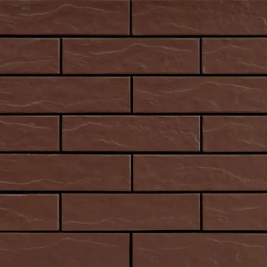 Obrazek Płytka cegłopodobna Rustykalna brąz 24,5/6,5