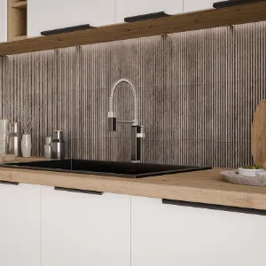 Obrazek Szafka Kuchenna Aria-Wh/Ar Anti Fingerprint 80zl 2f Bb