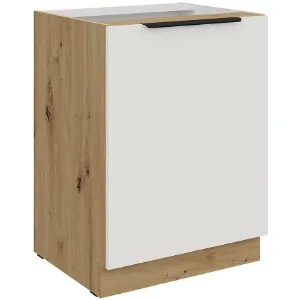 Obrazek Szafka Kuchenna Aria-Wh/Ar Anti Fingerprint 60d 1f Bb