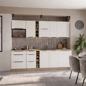 Obrazek Szafka Kuchenna Aria-Wh/Ar Anti Fingerprint 60dg Bb