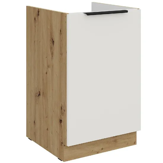 Obrazek Szafka Kuchenna Aria-Wh/Ar Anti Fingerprint 50zl 1f Bb