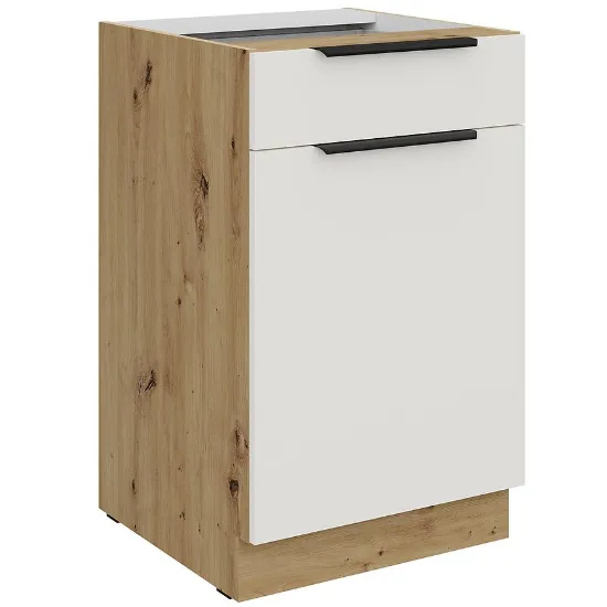 Obrazek Szafka Kuchenna Aria-Wh/Ar Anti Fingerprint 50d 1f 1s Bb