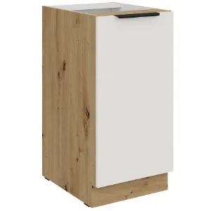 Obrazek Szafka Kuchenna Aria-Wh/Ar Anti Fingerprint 40d 1f Bb