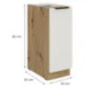 Obrazek Szafka Kuchenna Aria-Wh/Ar Anti Fingerprint 30d Cargo Bb