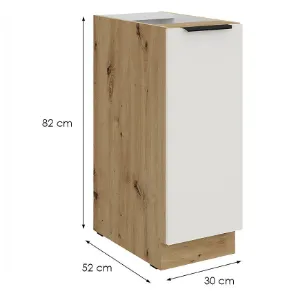 Obrazek Szafka Kuchenna Aria-Wh/Ar Anti Fingerprint 30d Cargo Bb