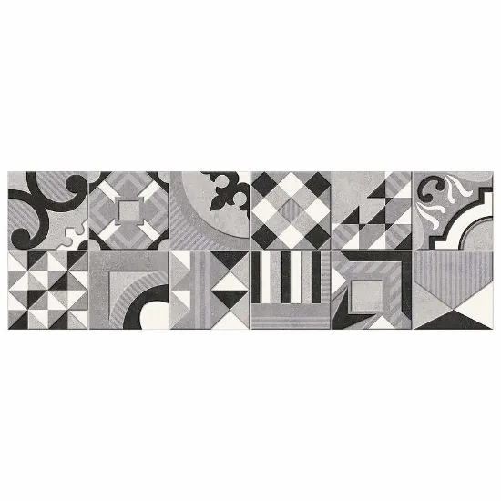 Obrazek Dekor Foro gris rekt. 25/75