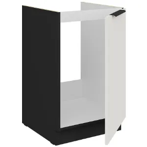 Obrazek Szafka Kuchenna Aria-Wh/Bl Anti Fingerprint 50zl 1f Bb