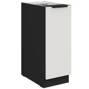 Obrazek Szafka Kuchenna Aria-Wh/Bl Anti Fingerprint 30d Cargo Bb