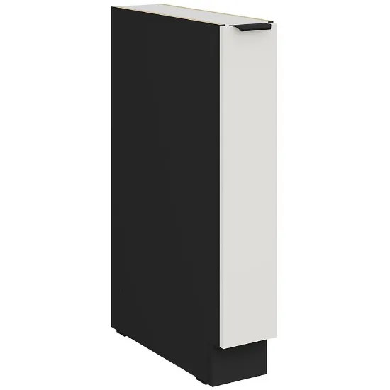 Obrazek Szafka Kuchenna Aria-Wh/Bl Anti Fingerprint 15d Cargo Bb