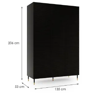Obrazek Szafa 3d Imperial I07 Czarny