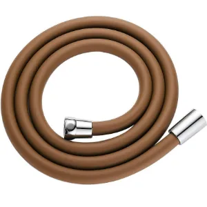 Obrazek Wąż natryskowy silikonowy Fit Brown 150 cm brązowy