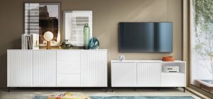 Obrazek Komoda 3D3S Avenale AVEK02 biały