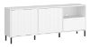 Obrazek Komoda RTV dwudrzwiowa z szufladą Avenale AVEF01 biały