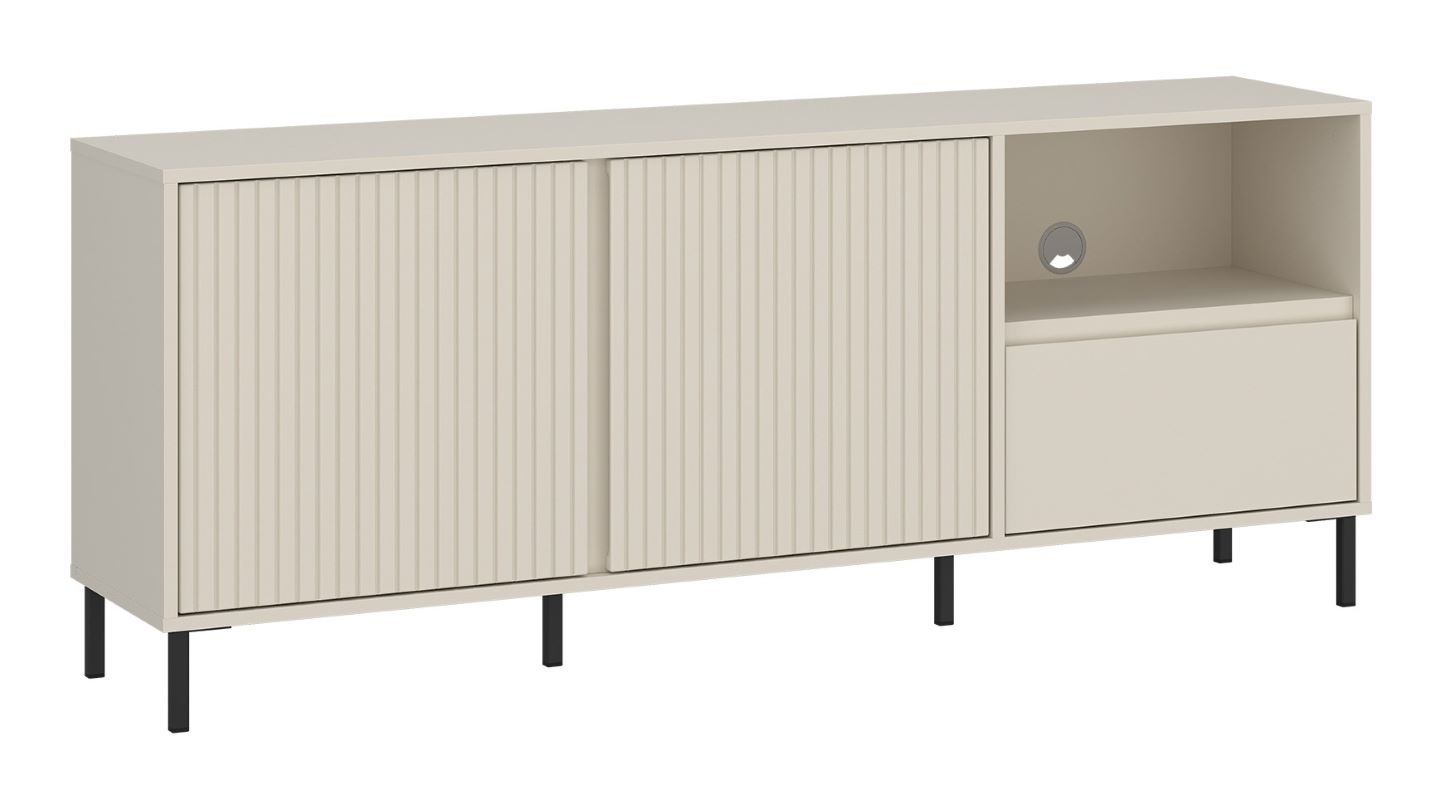 Komoda RTV dwudrzwiowa z szufladą Avenale AVEF01 kaszmir