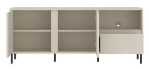 Obrazek Komoda RTV dwudrzwiowa z szufladą Avenale AVEF01 kaszmir