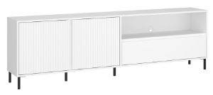 Obrazek Komoda RTV dwudrzwiowa z szufladą Avenale AVEF03 biały