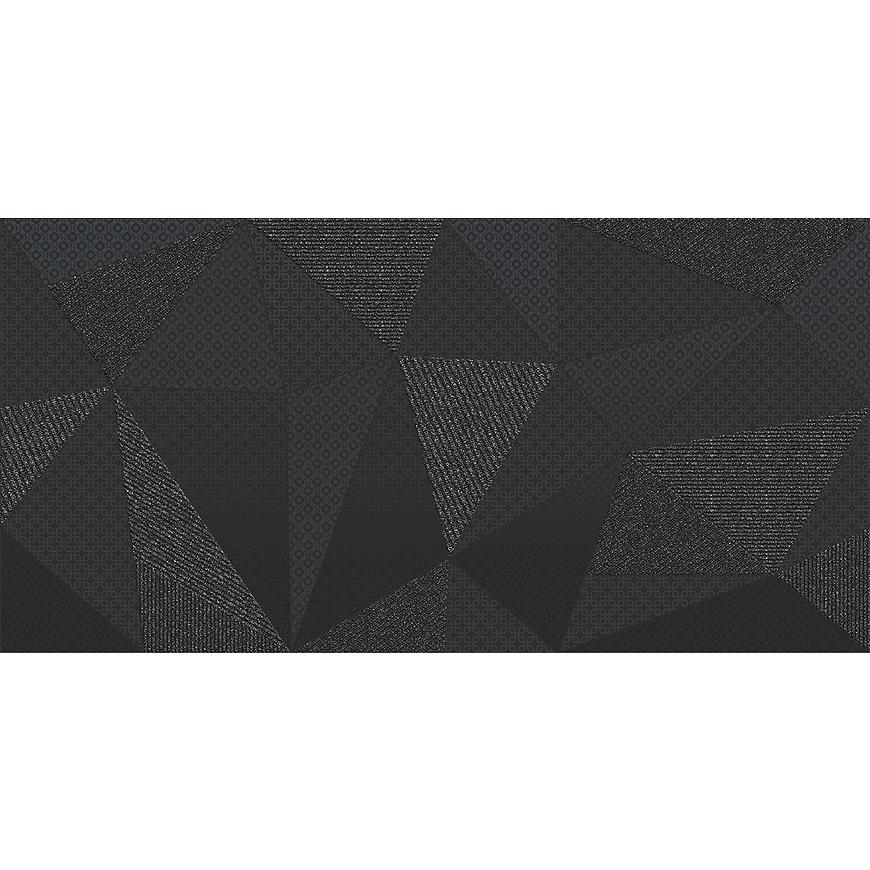 Dekor Alesia czarny rekt. 30/60